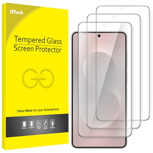 JETech Screen Protector for Samsung Galaxy S25 Edge, 3-Pack | HD Clear, Fingerprint ID Compatible, Anti-Scratch Glass - size: Galaxy S25 Edge