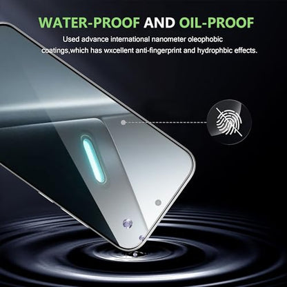 for Xiaomi Poco X8 Pro 5G Screen Protector with Camera Lens Protector, 9H Hardness Anti-Scratch Tempered Glass flim, Case Friendly, Anti-Fingerprint,Anti-Scratch (2+2 PACK) - color: Poco X8 Pro 5G