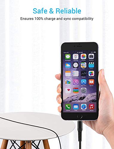 [ Apple Certified 2pack ] iPhone Charger,Lightning Cable, Fast Charging Cables for Apple iPhone 12/11/11Pro/11Max/ X/XS/XR/XS Max/8/7/6/5S/SE/iPad Mini Air (10ft, Red) - color: Red, size: 10foot