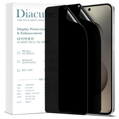 For Samsung Galaxy S25 Edge [Upgraded 27°] Privacy Screen Protector [2 PACK][Fast Fingerprint ID Unlock][Anti-Spy PET Film][Easy Installation with Alignment Jig] [Scratch Self-Healing] - size: Galaxy S25 Edge