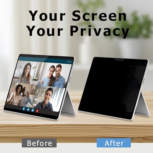 Adeway Magnetic Privacy Screen for Surface Go 4 10.5" - size: Go 4/3/2/1 10.5"
