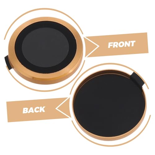 Angoily 3pcs Scratch Resistant Camera Lens Protector for Tempered High Transparency Easy Application Individual Lens Shield