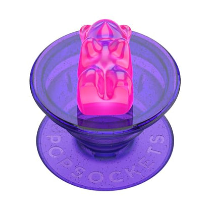 PopSockets Adhesive Phone Grip, Holder- Gummy Bear Purple - color: Bon Bon Purple, style: Adhesive