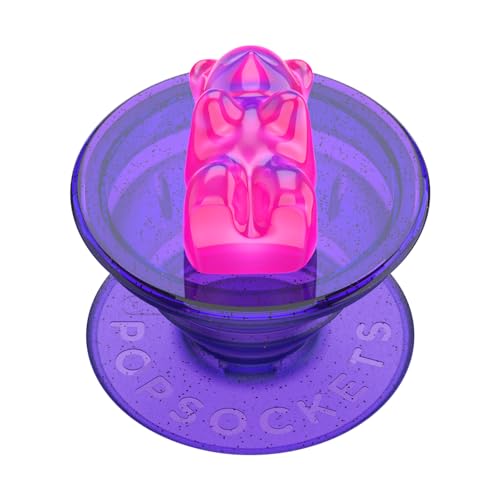 PopSockets Adhesive Phone Grip, Holder- Gummy Bear Purple - color: Bon Bon Purple, style: Adhesive