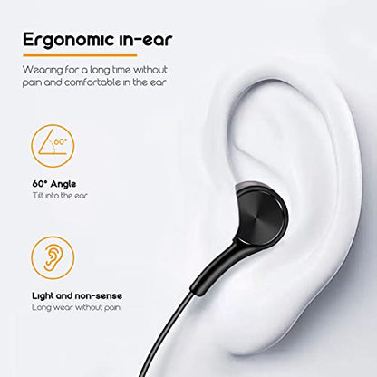 Wired Earphones in Ear Headphones Earbuds for iPhone 13 12/12 Mini 11 Pro/11 Pro Max Headphones, Stereo NoiseIsolating Compatible with 7/8/8 Plus/X/XS/XR/XS Max and iPad - color: 1 pack-black