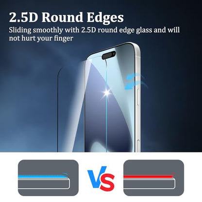 2 Pack Screen Protector for iPhone 17 Pro Max - size: iPhone 17 Pro Max 2PCS