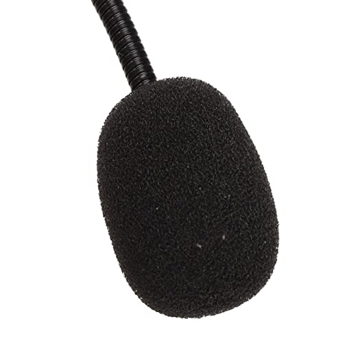3.5mm Single Ear Call Center Headset with Noise Cancelling Microphone for VOIP Phones ABS Material Ultra Light Design for All Day Comfort
