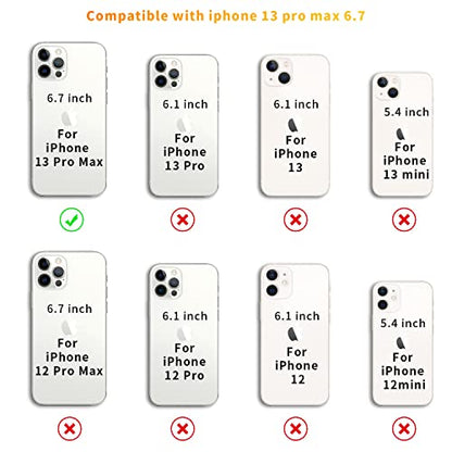 for iPhone 13 Pro Max Clear Case Adjustable Shoulder Neck Lanyard Crossbody Strap Phone Cover Women Girls Soft Slim Bumper Shockproof Protective Mobile Case for iPhone 13 Pro Max - Black - size: for iPhone 13 Pro max