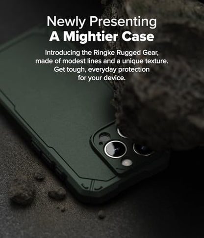 Ringke for iPhone 16 Pro Max Case [Rugged Gear Magnetic Dark Green] - color: Magnetic Dark Green, size: iPhone 16 Pro Max
