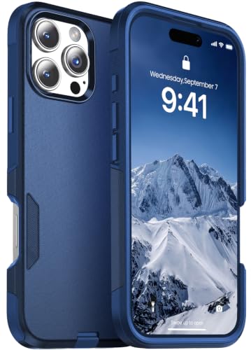 jaroco Magnetic for iPhone 16 Pro Max Case Heavy Duty Rugged Dual-Layer Blue - color: Blue, size: iPhone 16 Pro Max