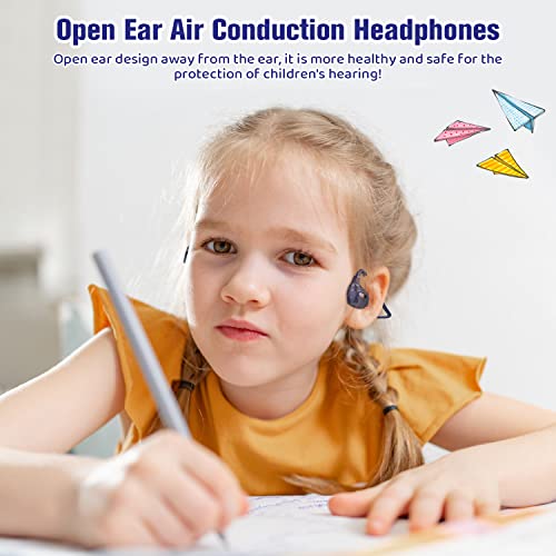 BANIGIPA Kids Headphones, Open Ear Headphones for Teens Child Boys Girls - color: G03-Purple