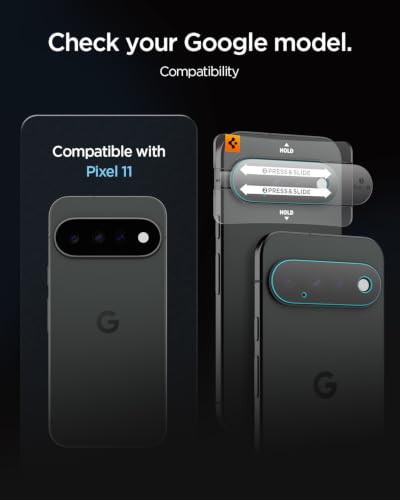 Spigen Glas.tR EZ FIT Pro Optik Camera Lens Protector for Pixel 11 - size: Pixel 11