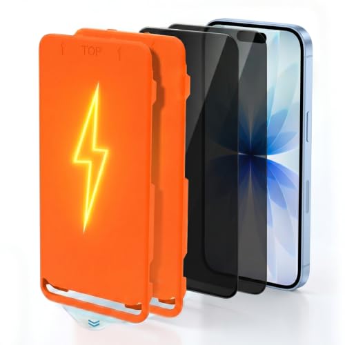Privacy Glass Screen Protector for iPhone Air，2-Pack - size: iPhone Air
