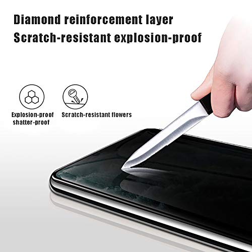 LCHDA 3-Pack Privacy Tempered Glass Film for iPhone 8 Plus/iPhone 7 Plus/iPhone 6S Plus, Full Coverage Anti-Spy 9H Hardness Anti-Scratch Ultra Clear Case Friendly Shield Glass Screen Protector - color: iPhone 8 Plus/7 Plus/6S Plus 5.5"