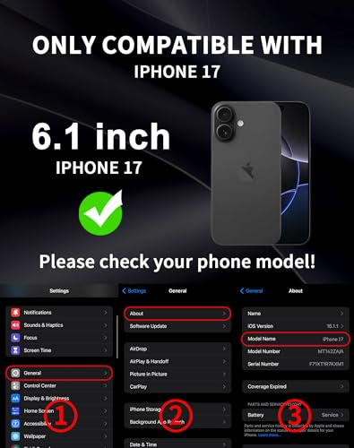 Privacy Screen Protector for iPhone 17 Gradient 2 Pack - color: For iPhone 17 (red)