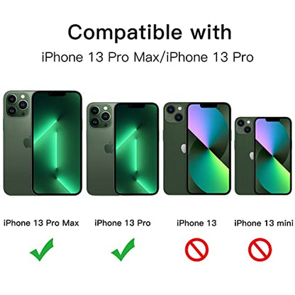 JETech Camera Lens Protector for iPhone 13 Pro Max/13 Pro, Alpine Green - color: Alpine Green