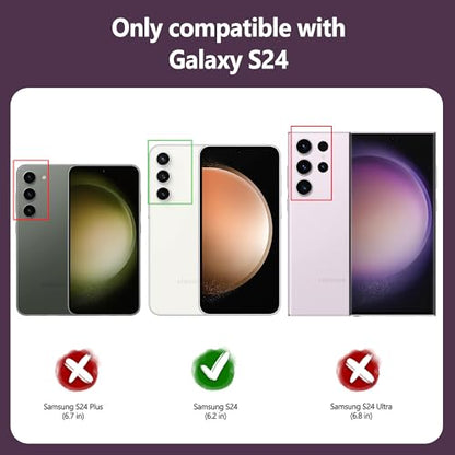 Case for Samsung Galaxy S24 2024, Liquid Gel Rubber Bumper Silicone Case with Soft Microfiber Lining Slim Hard Shell Shockproof Protective Phone Cover for Galaxy S24 2024, Denim Blue - color: Denim Blue