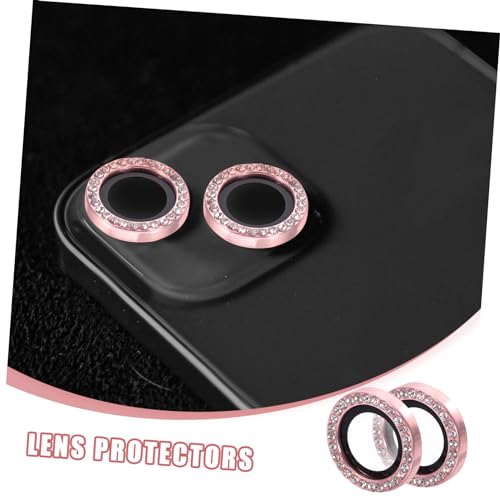 NUOBESTY 6pcs Smartphone Camera Lens Protector Phone Camera Lens Guard Scratch Resistant Easy Fit