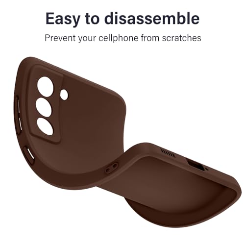 X-level for Samsung Galaxy S21 Plus Case Slim Fit Ultra-Thin Super Soft TPU [Guardian Series] S21 Plus Phone Back Cover Light Protective Matte Finish Coating Shockproof Case for Women Men -Brown - color: Brown