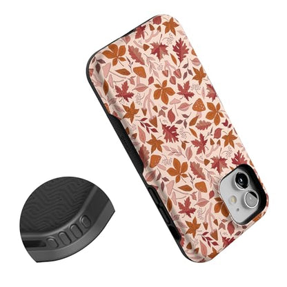 Casely iPhone 12 Mini Case | Can't Help Falling | Autumn Leaves | Bold Protective Design | MagSafe Compatible Design - color: Can't Help Falling | Autumn Leaves, size: Iphone 12 Mini