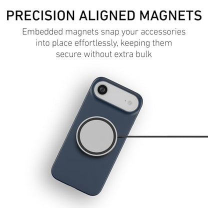 PEEL Magnetic Case for iPhone 17 Air (Navy) - color: Navy, size: Magnetic