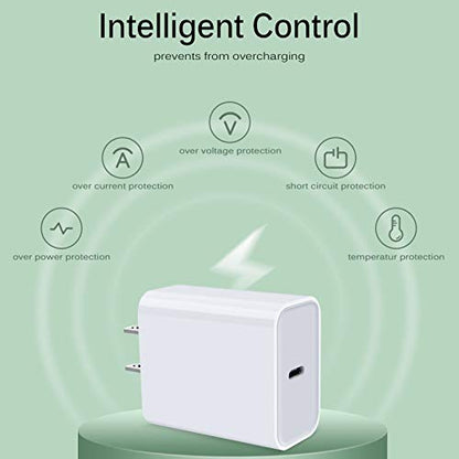 Google Pixel USB C Fast Charger for Google Pixel 11 10 10 Pro 10 Pro XL - color: White