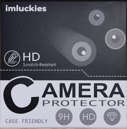 imluckies Compatible with iPhone 17 Pro Camera Lens Protector Bling, Ultra HD Tempered Glass Shiny Diamond Camera Plate Sparkle Screen Protection, 9H Anti-Scratch & Easy Install, Glitter Blue - size: 17pro 6.3" Glitter Blue