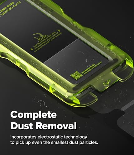 Ringke for iPhone 17 Pro Screen Protector [Easy Slide Privacy, 2 Pack] - size: iPhone 17 Pro