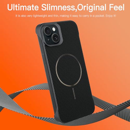Phone Case Crafted for iPhone 15,Black - color: Black-2, size: iPhone 15