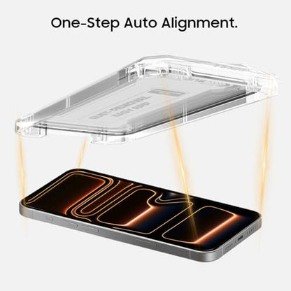 Dust-Free Screen Protector Kit for iPhone 17 Pro Max — HD Tempered Glass Film with Auto Alignment Frame, Bubble-Free Easy Installation (1-Pack / 2-Pack / 3-Pack) - size: 2 Pack