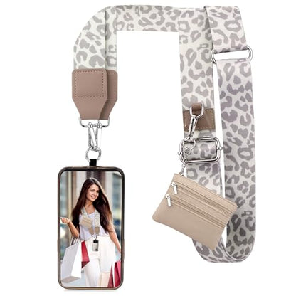XANGNIER Clip and Go Strap for Phone with Wallet Crossbody,Multicolor 16 - color: Multicolor 16