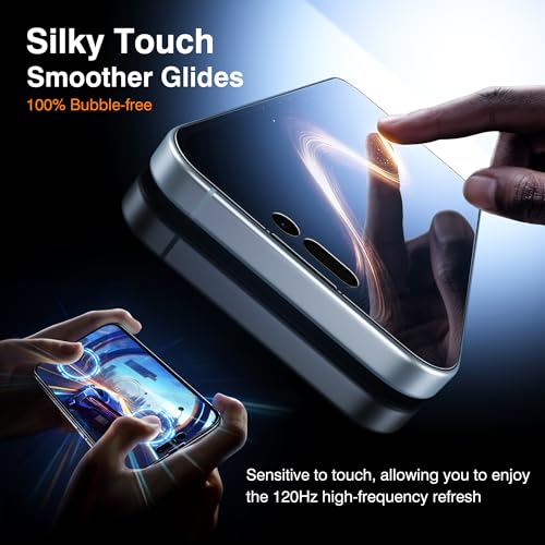 EZ-GLAZ-4+2 Pack for iPhone 15 Privacy Screen Protector (6.1") - size: iPhone 15