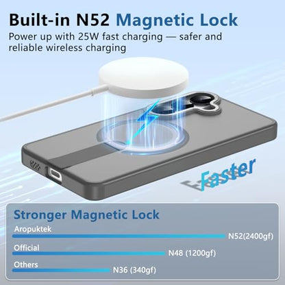 for Galaxy-S26 Case, Slim Fit & Semi-Transparent Matte, Gray - color: Gray, size: Galaxy S26 6.3"