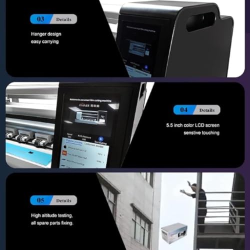 Intelligent Film Cutting Machine for Hydrogel TPU Screen Protectors for Front of The Cellphone,Mobile Phone Protector