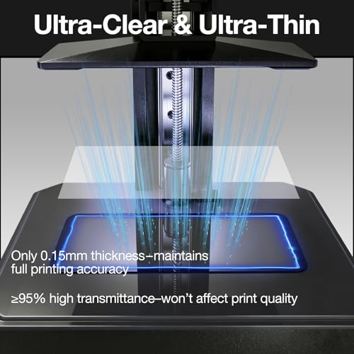 210x150x0.15mm FEP Film for Elegoo Mars 5 Ultra/Mars 5/Mars 4 3D Printers - style: 210*150mm for Mars 4/5/5 Ultra