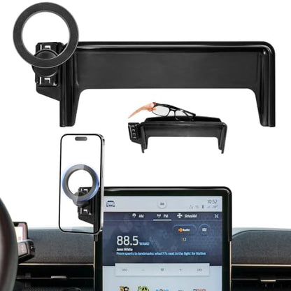 Car Phone Holder for 2021-2026 Ford Mustang Mach-E Accessories 15.5 Screen - size: For 2021+ Mach-E, 15.5-Inch