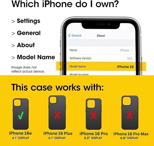 OtterBox iPhone 17e & iPhone 16e (Only) - Defender Series MagSafe Case - Black - Built-in Magnets - Screenless - Rugged & Durable - with Port Protection - Holster Clip Included - Non-Retail Packaging - color: Black, style: MagSafe