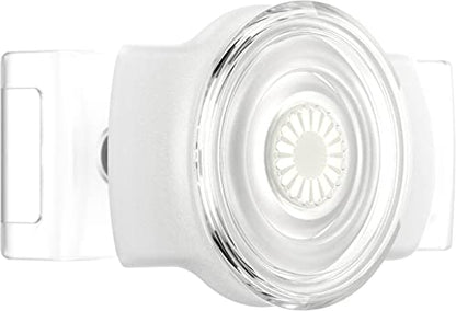 PopSockets Phone Grip & Slide Stretch- White and Clear - color: White and Clear