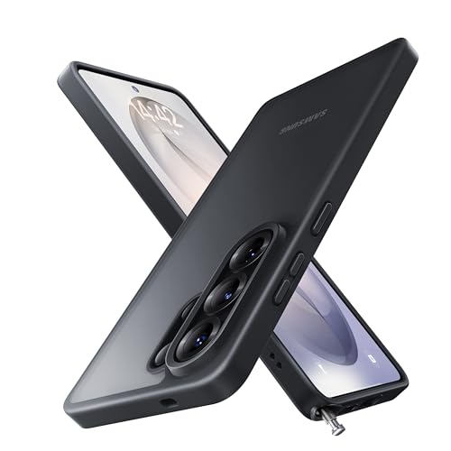 CASEKOO Black for Samsung Galaxy S26 Ultra Case 6.9'' | Camera Guard, 16FT Military Protection, Anti-Fingerprint, Slim Matte Translucent Shockproof Case with Lanyard Hole - color: Black, size: For Samsung Galaxy S26 Ultra