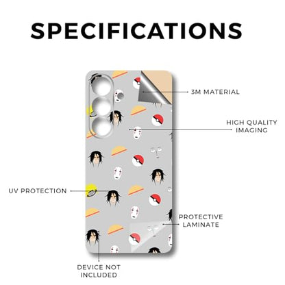 Phone Skin Compatible with Samsung Galaxy S26 - Anime Fan - Premium 3M Vinyl Protective Wrap Decal Cover - Easy to Apply | Crafted in the USA by MightySkins - color: Anime Fan, size: Galaxy S26 (Back Wrap), style: Matte Finish