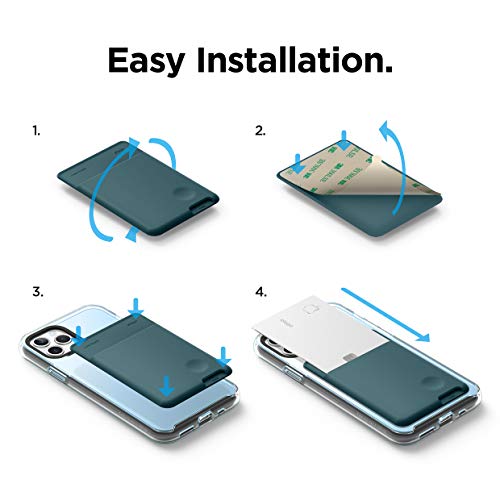 elago Phone Card Holder for Smartphones - color: Dark Turquoise