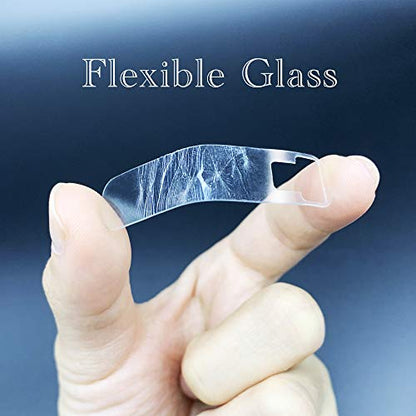 Orzero (4 Pack Camera Lens Protector Compatible for Samsung Galaxy S20 Ultra, Protector de Cámera Flexible Glass (Not Tempered Glass) (2.5D Arc Edges),HD Anti-Scratch Bubble-Free - size: 6.9 inch