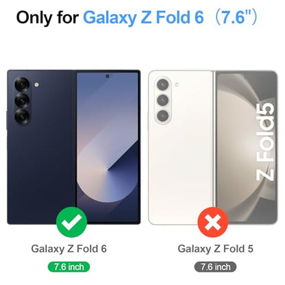 Shieldtop Compatible with Samsung Galaxy Z Fold 6 Wallet Case with Card Holder,Women Man RFID Blocking PU Leather Flip Shockproof Protective Cover Credit Card Holder Slots Kickstand,Black - color: Black, size: Samsung Galaxy Z Fold 6