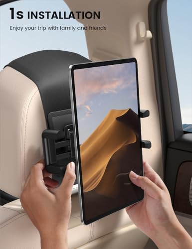 Lamicall Tablet Holder for Car Headrest - [Thick Case Friendly] - size: 1 Pack