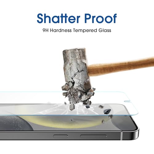 amFilm OneTouch for Samsung Galaxy S24 Screen Protector 6.2" Tempered Glass - size: S24-6.2"