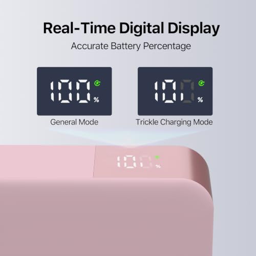 NOBIS Portable Charger 20000mAh 90W Laptop Power Bank - color: Pink