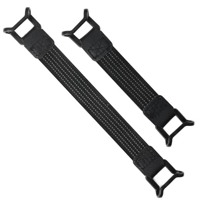 Universal Phone Tablet Hand Strap Holder for 5.2-11 Inch Devices, Adjustable Anti-Drop Elastic Grip Band, One Hand Operation Support for iPad Pro Air Mini Galaxy Tab Kindle eReaders (2 Pcs (L+S))