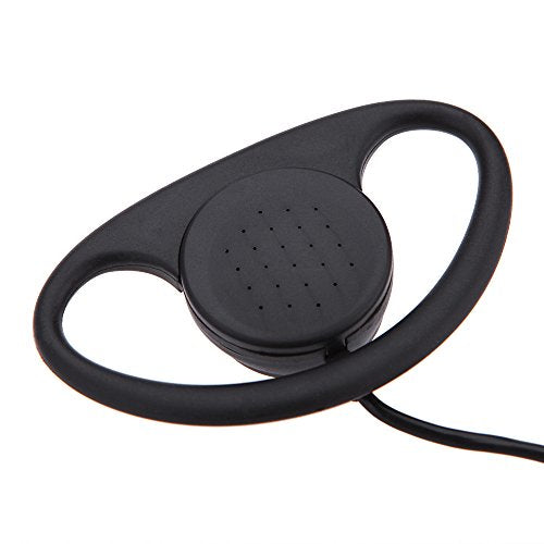 Andoer Single Side Headset Headphone Dual Channel Earphone 3.5mm Plug for Laptop PC Skype VoIP ICQ (1PCS)