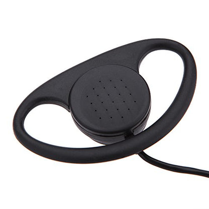 Andoer Single Side Headset Headphone Dual Channel Earphone 3.5mm Plug for Laptop PC Skype VoIP ICQ (1PCS)