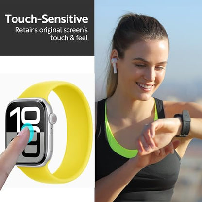 ArmorSuit 6 Pack Screen Protector for Apple Watch Series 11 42mm, Series 10 (42mm) DRY-Shield Self-Repairing HD Clear TPU Film - Dry Installation - size: 42_mm